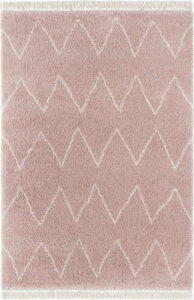 Růžový koberec Mint Rugs Rotonno