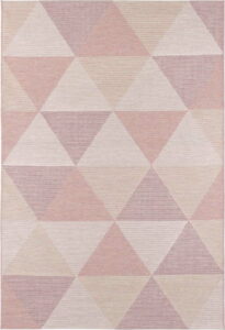 Růžový koberec vhodný i na ven Elle Decor Secret Sevres