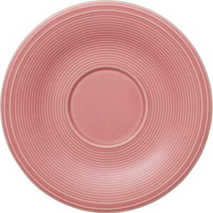 Růžový porcelánový podšálek Like by Villeroy & Boch Group