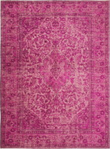 Růžový ručně tkaný koberec Flair Rugs Palais