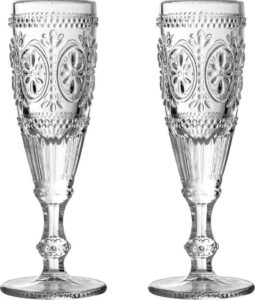 Sada 2 sklenic na šampaňské Premier Housewares Fleur