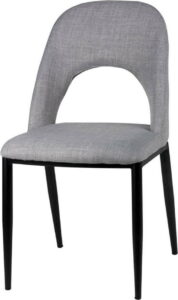 Sada 2 světle šedých jídelních židlí sømcasa Anika sømcasa