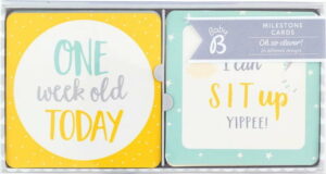Sada 24 dekorativních kartiček Busy B Baby Busy B