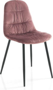 Sada 4 růžových jídelních židlí Tomasucci Fluffy Tomasucci