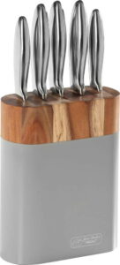 Sada 5 kuchařských nožů v bloku z akáciového dřeva Jean Dubost Jean Dubost