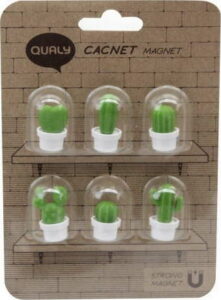 Sada 6 magnetů Qualy&CO Cacnet II Qualy