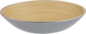 Salátová mísa z bambusu ve stříbrné barvě Premier Housewares