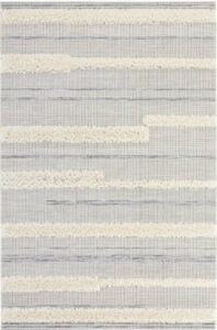 Šedý koberec Mint Rugs Handira Stripes