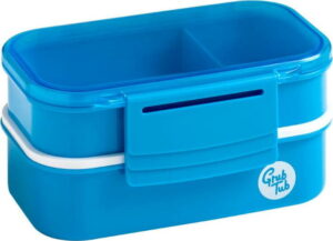 Set 2 modrých svačinových boxů Premier Housewares Grub Tub