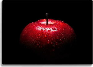 Skleněné prkénko na krájení Insigne Red Apple Insigne
