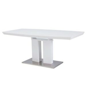 Stůl DIVANI bílý 140(200)x85 cm SIGNAL meble
