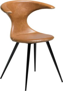 Světle hnědá kožená židle DAN-FORM Denmark Flair ​​​​​DAN-FORM Denmark