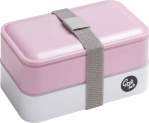 Světle růžový svačinový box Premier Housewares