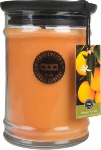 Svíčka ve skleněné dóze s vůní vanilky a pomeranče Bridgewater candle Company