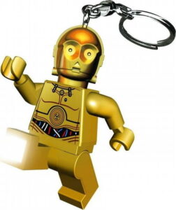Svítící klíčenka LEGO® Star Wars C3PO LEGO