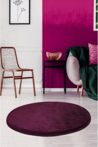 Tmavě fialový koberec Milano