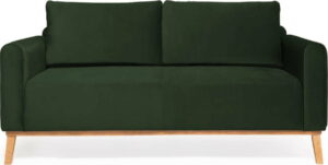 Tmavě zelená sedačka Vivonita Milton Trend