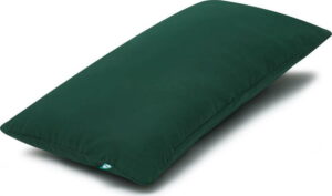Tmavě zelený povlak na polštář Mumla Basic