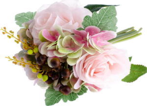 Umělá květina ve stylu růže s hortenzií Dakls Dakls