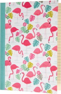 Zápisník A5 Rex London Flamingo Bay