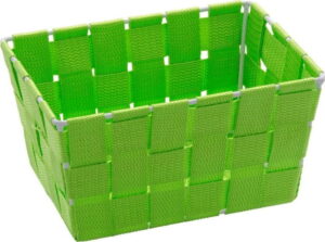 Zelený úložný košík Wenko Adria