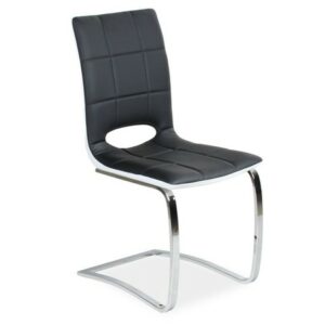 Židle 431 černý sedák/bílá záda SIGNAL meble