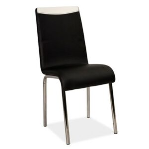 Židle H-161 černá/bílá SIGNAL meble