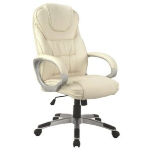 Židle kancelářská Q-031 krémová SIGNAL meble