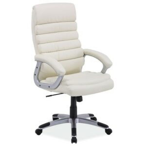 Židle kancelářská Q-087 krémová SIGNAL meble