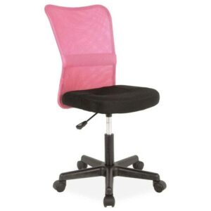 Židle kancelářská Q-121 růžovo/černá SIGNAL meble