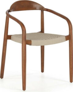 Židle z eukalyptového dřeva La Forma Glynis La Forma