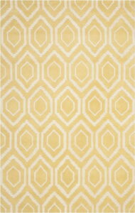 Žlutý vlněný koberec Safavieh Essex