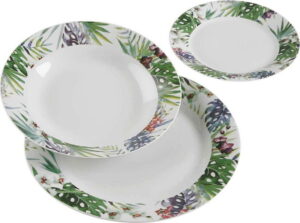 18dílný set talířů z porcelánu VERSA Tropical VERSA