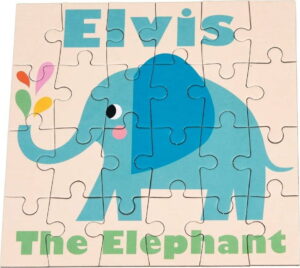 24dílné puzzle Rex London Elvis The Elephant Rex London