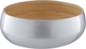 Bambusová miska ve stříbrné barvě Premier Housewares