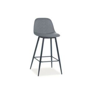 Barová židle TEO H-1 šedá SIGNAL
