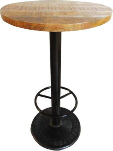 Barový stolek s deskou z mangového dřeva Antic Line Mange