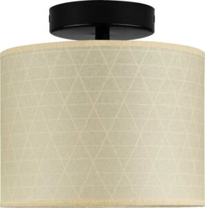 Béžové stropní svítidlo se vzorem trojúhelníků Sotto Luce Taiko Sotto Luce
