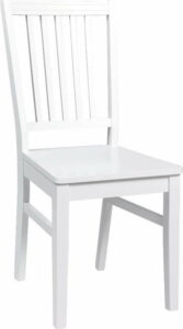 Bílá jídelní židle ze dřeva kaučukovníku Rowico Wittaskar Rowico