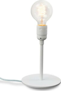 Bílá stolní lampa Bulb Attack Uno Basic Bulb Attack