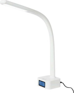 Bílá stolní lampa s LED světlem SULION Nise SULION