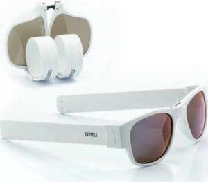 Bílé sluneční srolovatelné brýle InnovaGoods Sunfold ES4 InnovaGoods