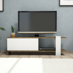 Bílý TV stolek Gaye Puqa Design