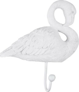 Bílý háček Leitmotiv Flamingo Leitmotiv
