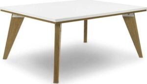 Bílý konferenční stolek SKANDICA Jorgen SKANDICA