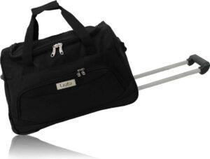 Černá cestovní taška na kolečkách Les P'tites Bombes Goteborg