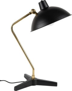 Černá stolní lampa Dutchbone Devi Dutchbone