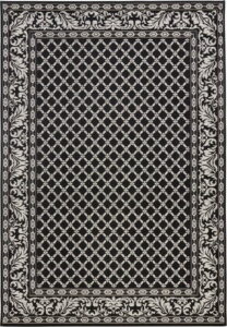 Černo-krémový venkovní koberec Bougari Royal