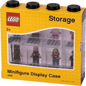 Černobílá sběratelská skříňka na 8 minifigurek LEGO® LEGO