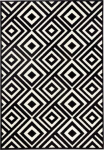 Černobílý koberec Zala Living Art